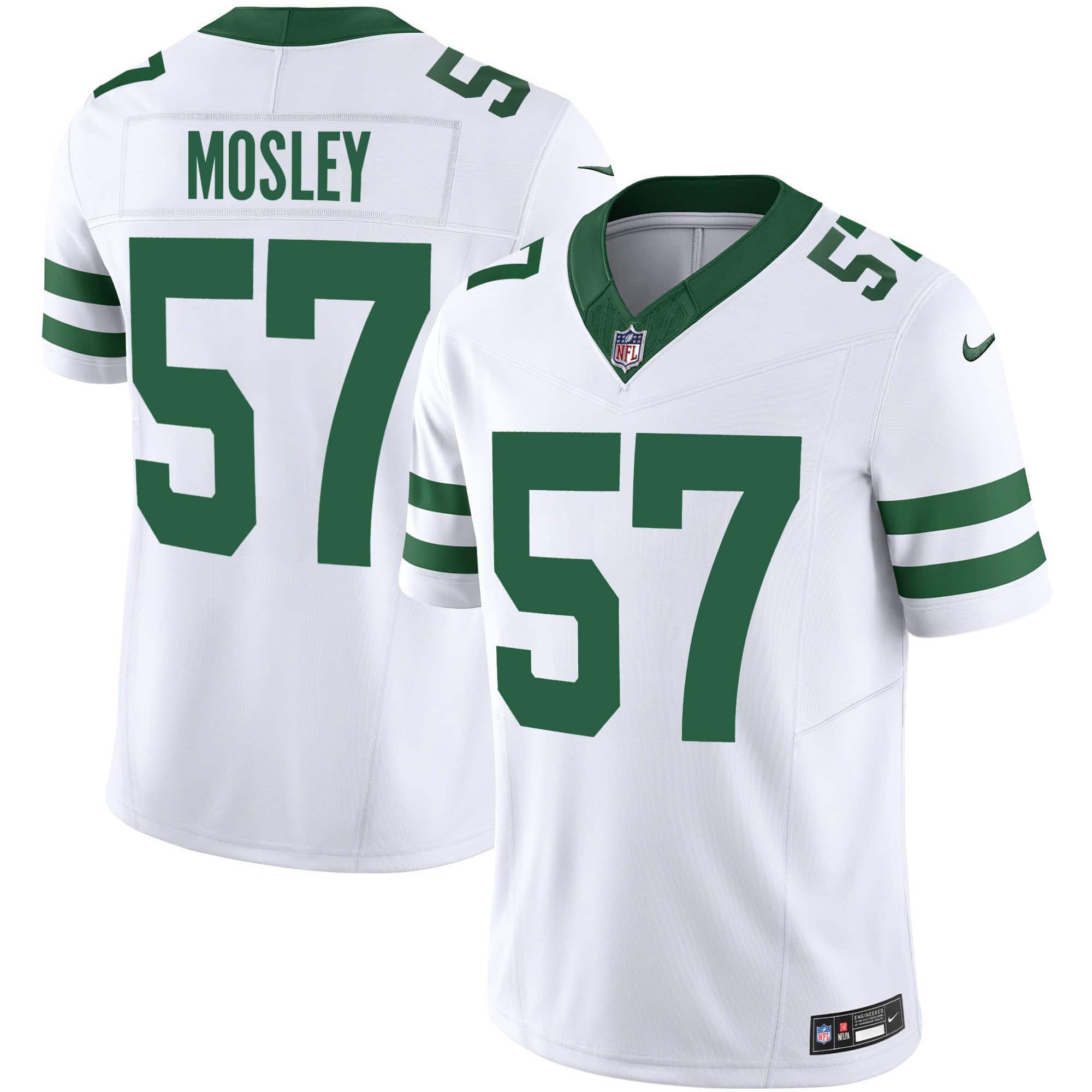 Men New York Jets #57 Mosley White 2024 Nike Limited NFL Jersey->indianapolis colts->NFL Jersey